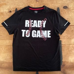 Member’s Mark Boys Black Grpahic Tee Shirt